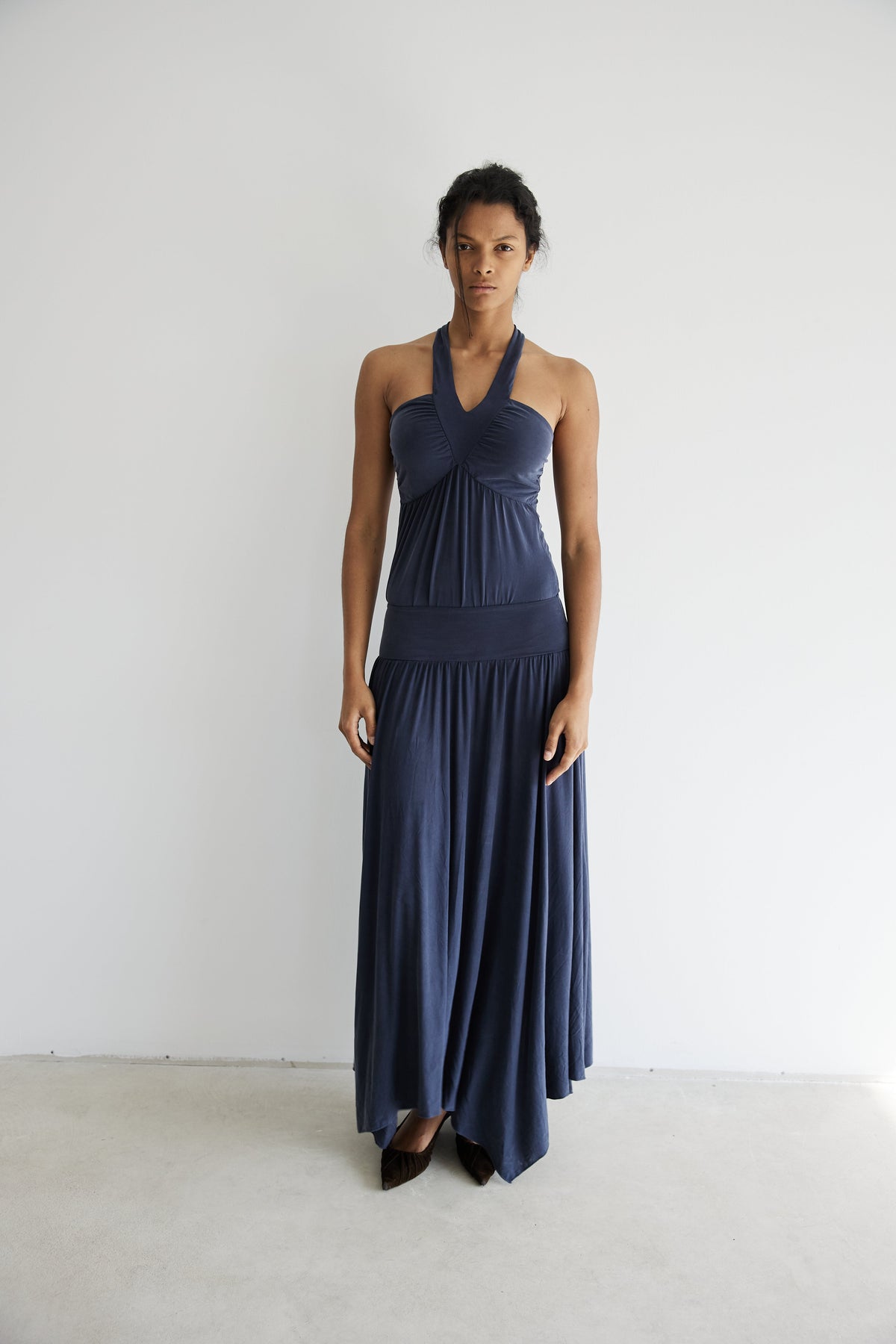 Uma Dress / marine – photo 3