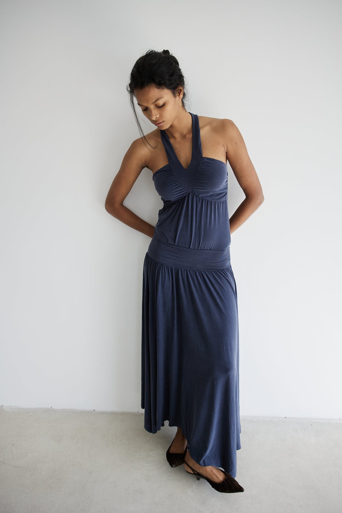 Uma Dress / marine – photo 1