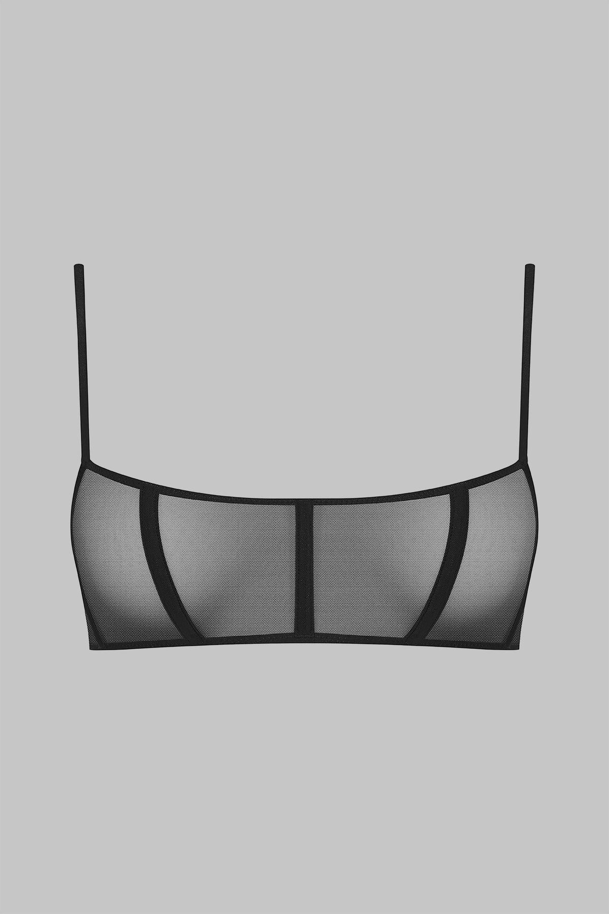 Corset Bra - L'Amoureuse / black