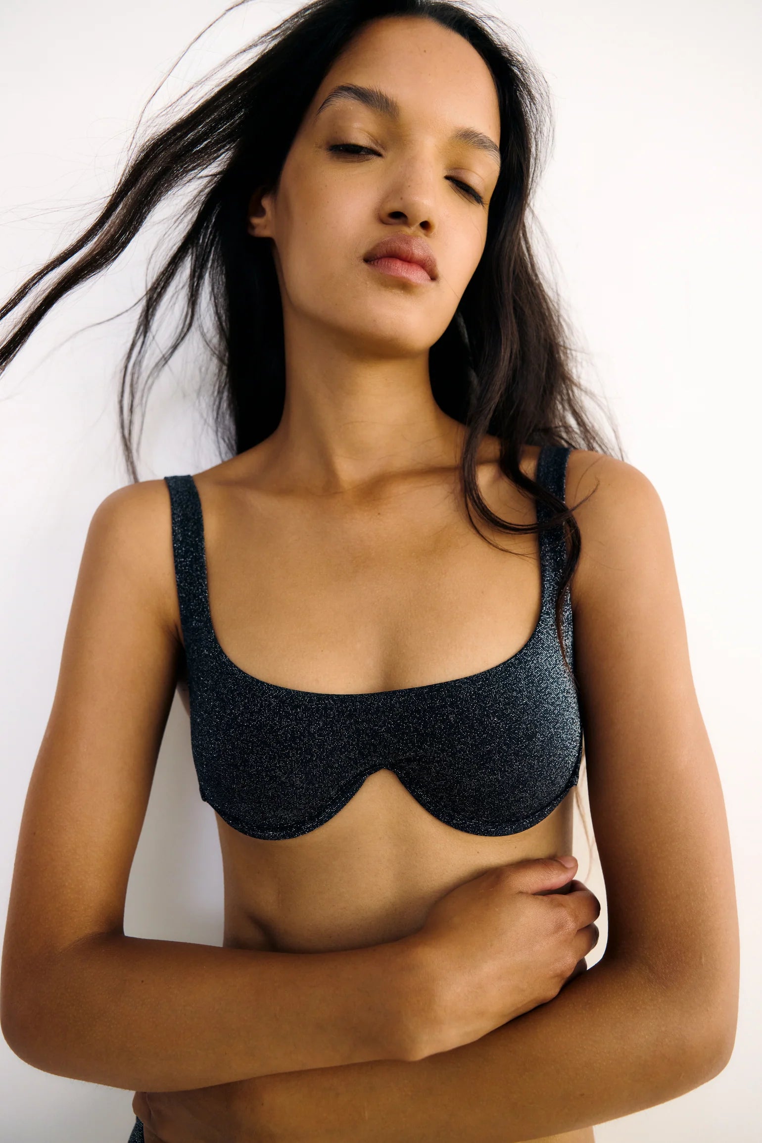 Chloe Top / midnight black