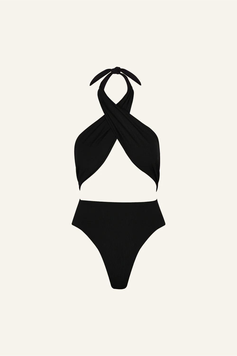 Arianne One Piece / black rib