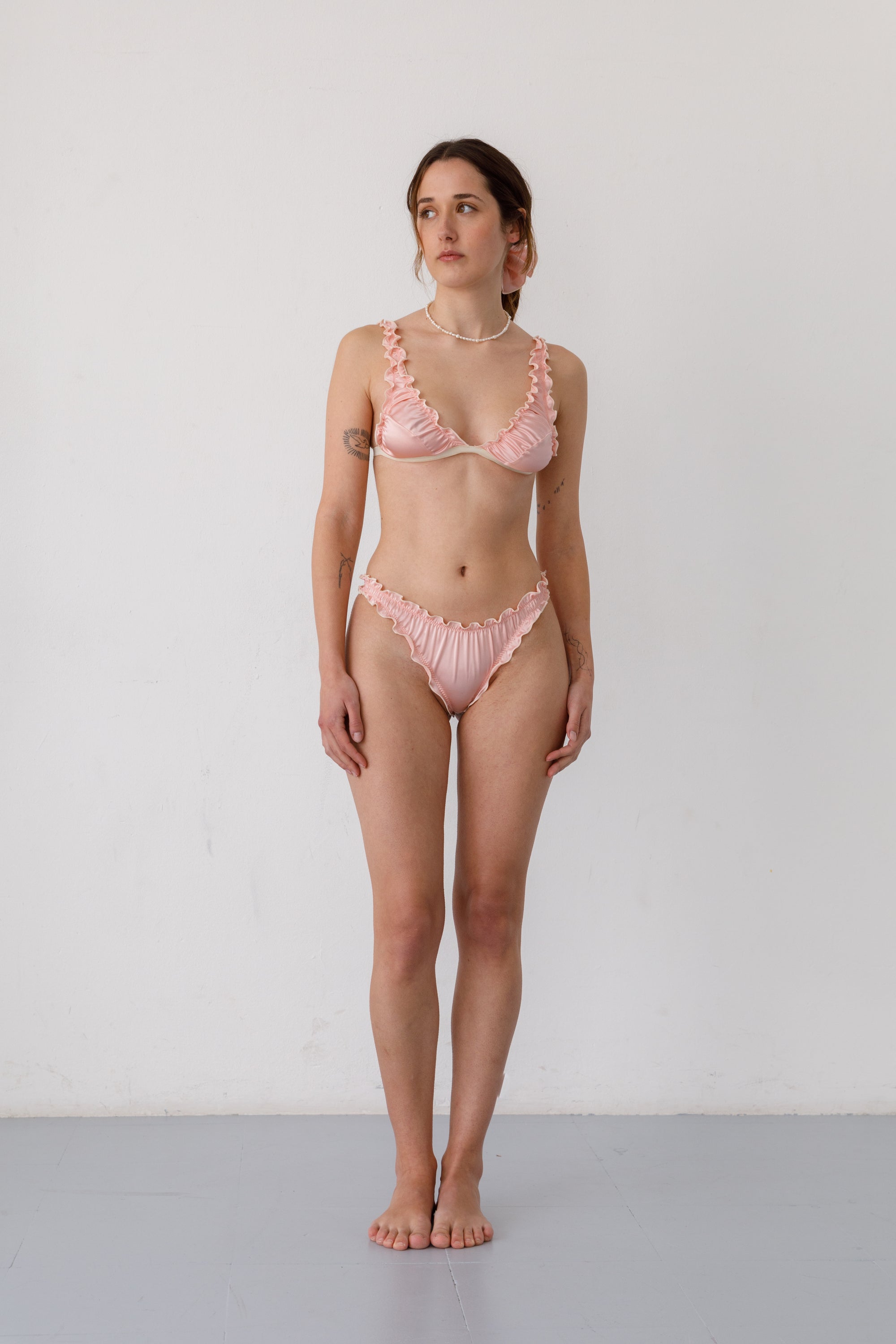 Lilje Silk Bra / pink
