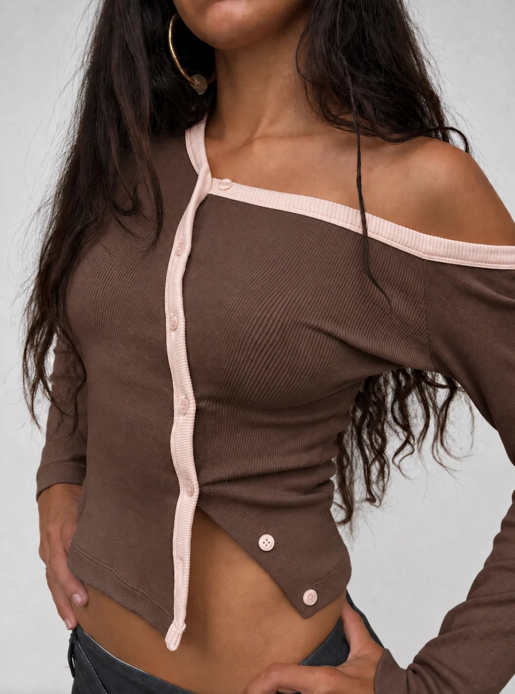 Ella Top / brown