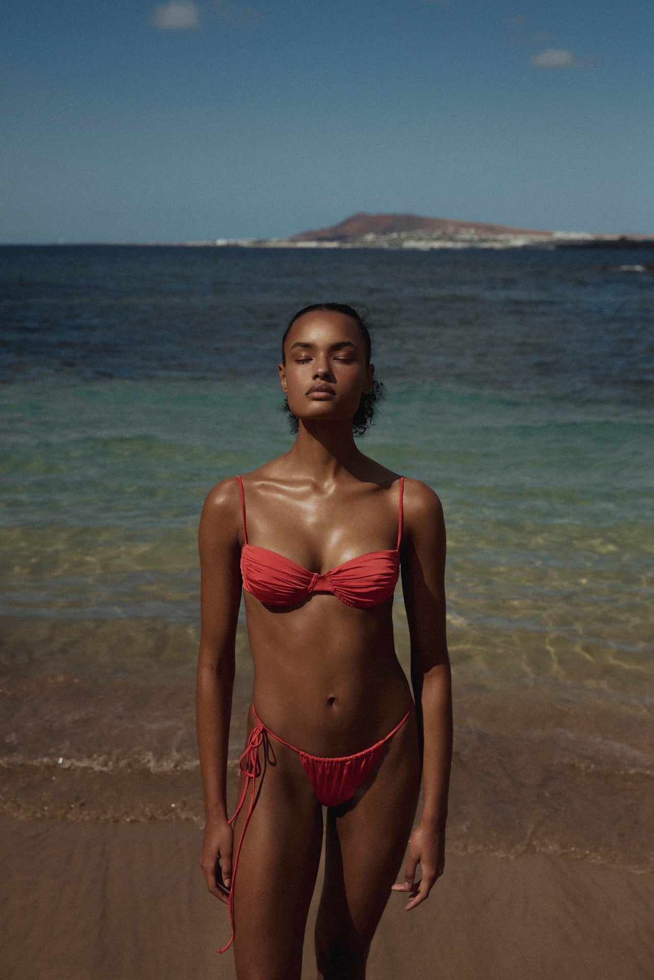 Olivia bra / crimson