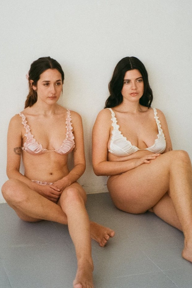 Lilje Silk Bra / pink
