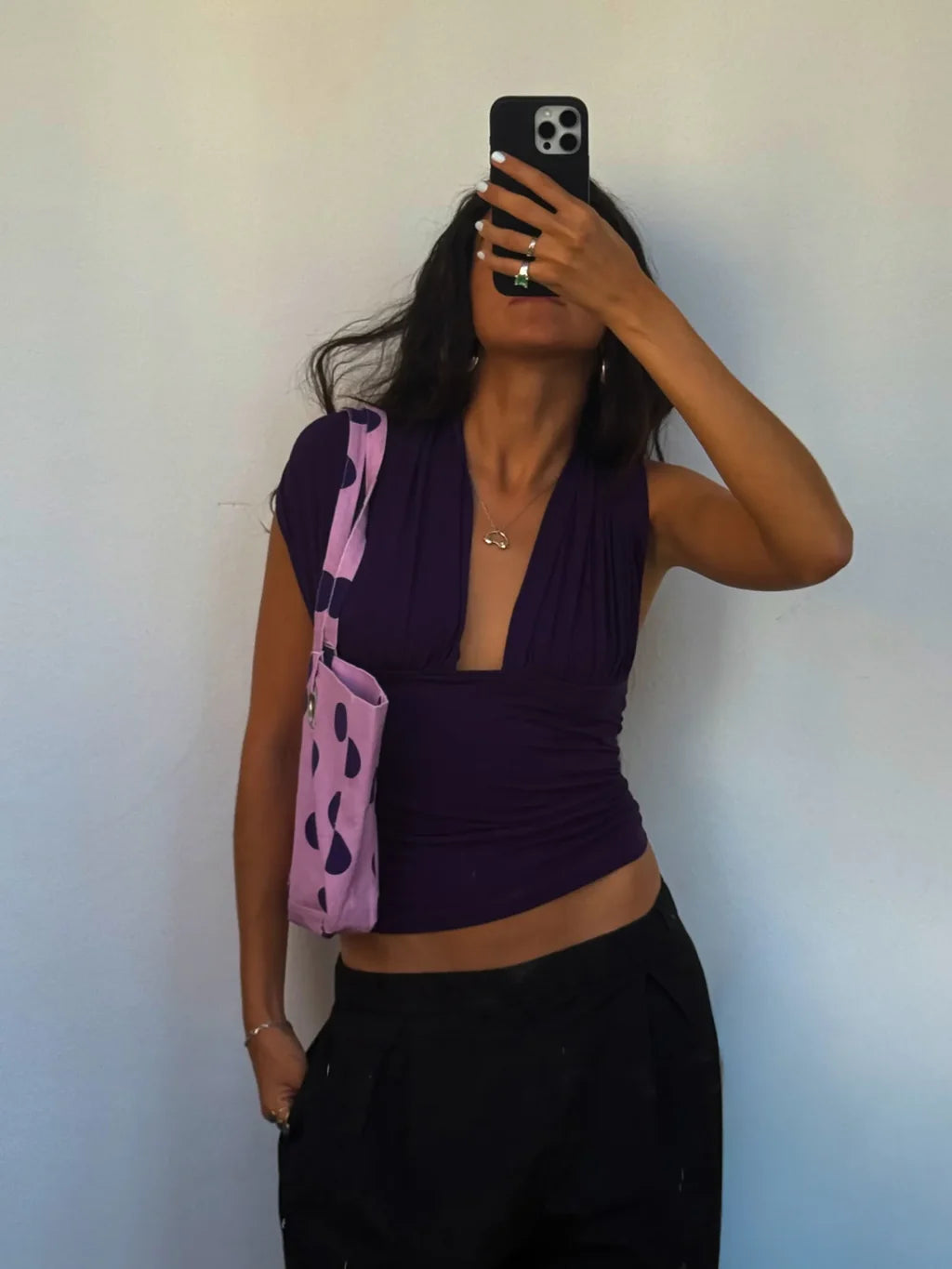 Isabela Top / amethyst