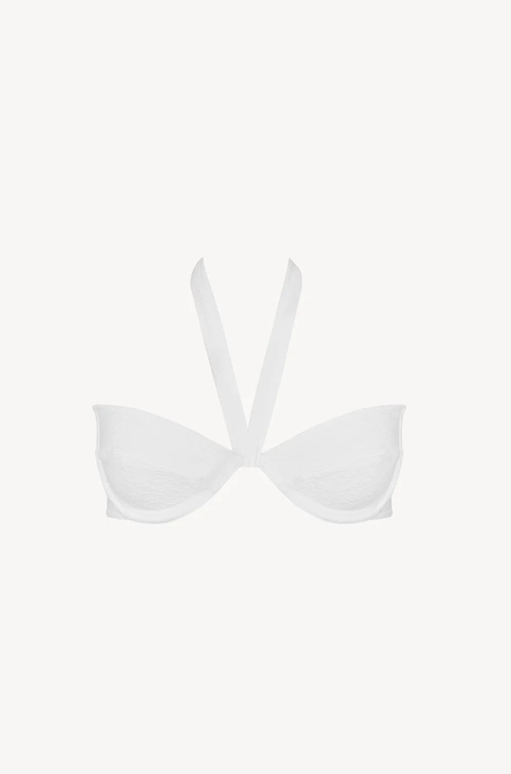 Jade Bra / textured white