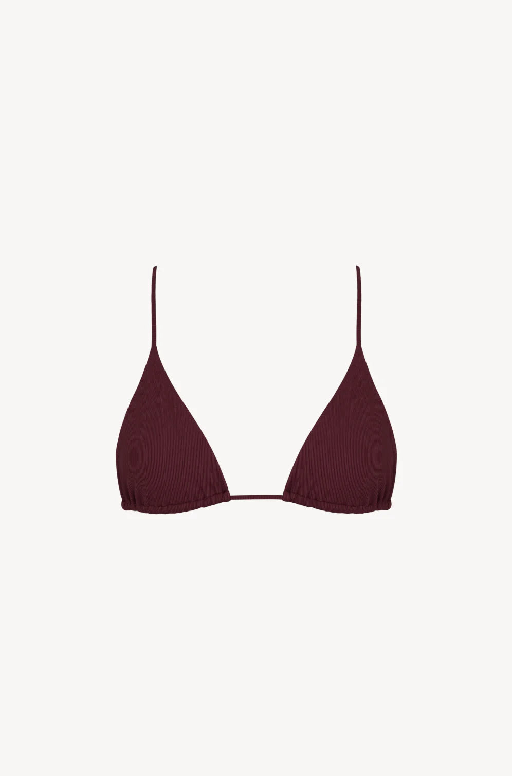 Lea Bra / maroon rib