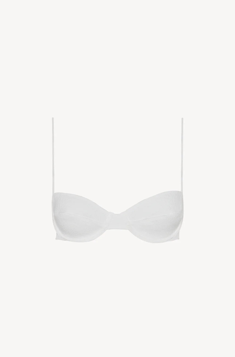 Mila Bra / textured white