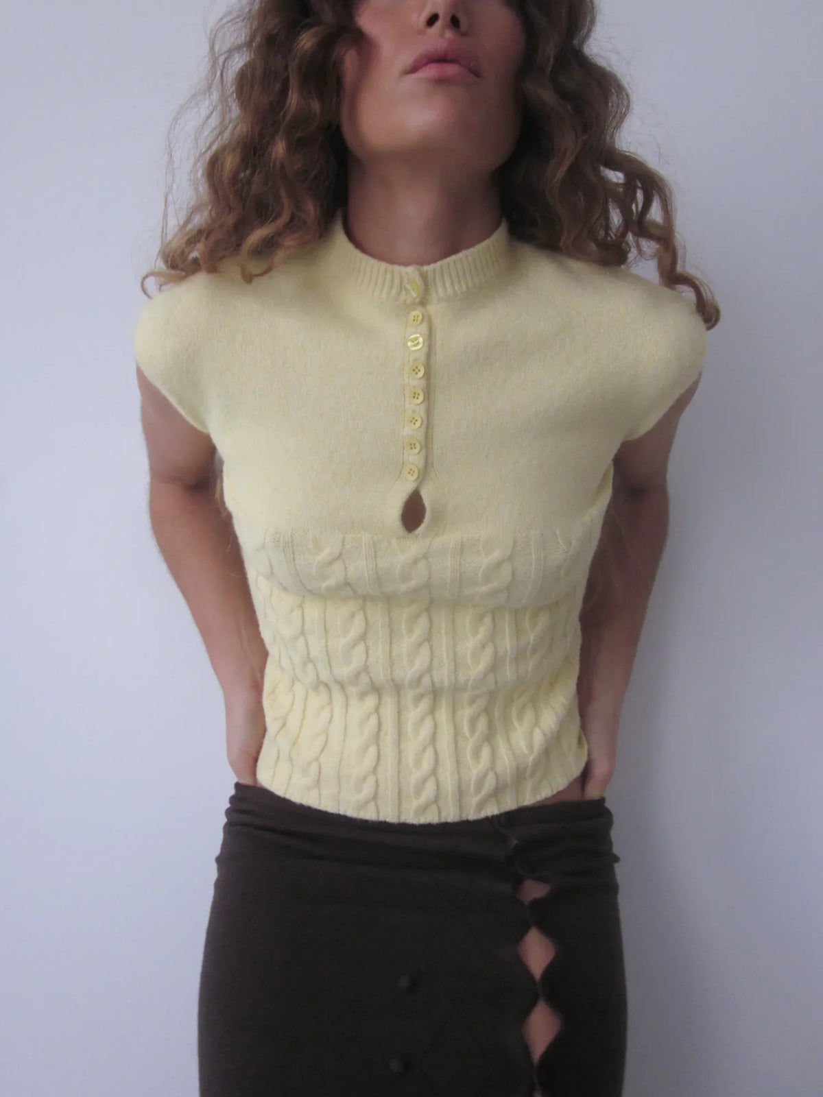 Orchid Top / butter - SUSMIES