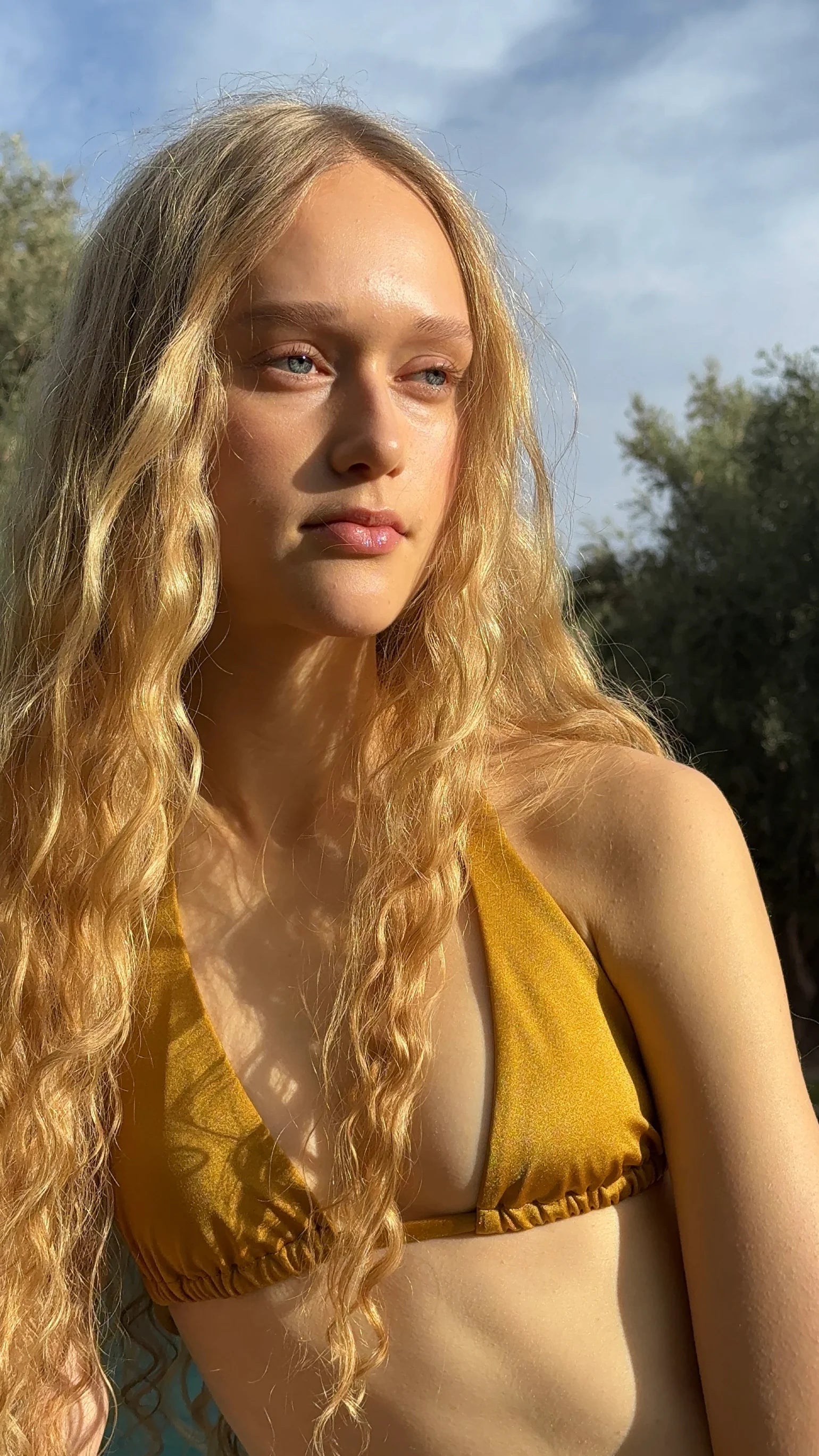 Malika Top / mustard