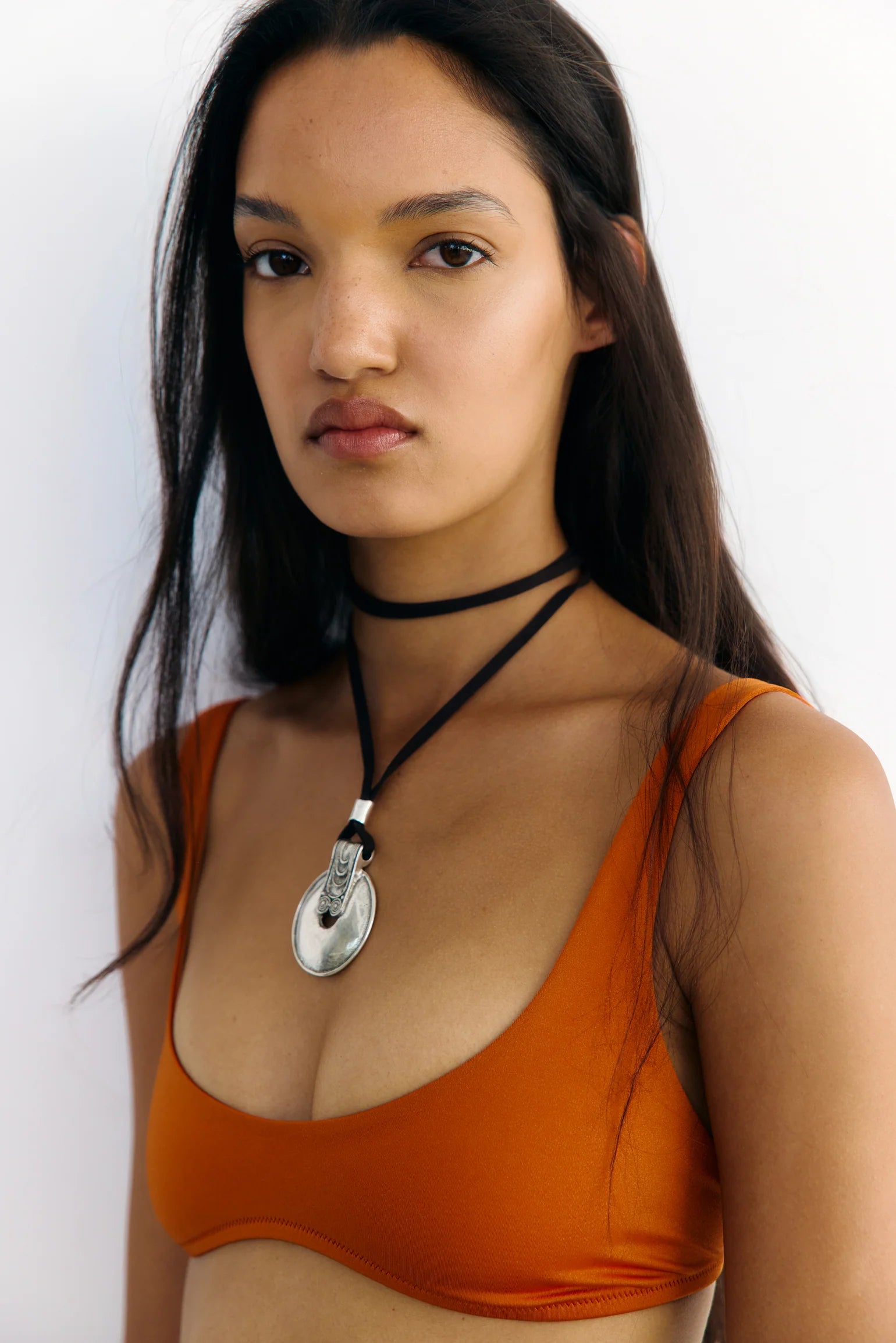 Nora Top / orange sunset