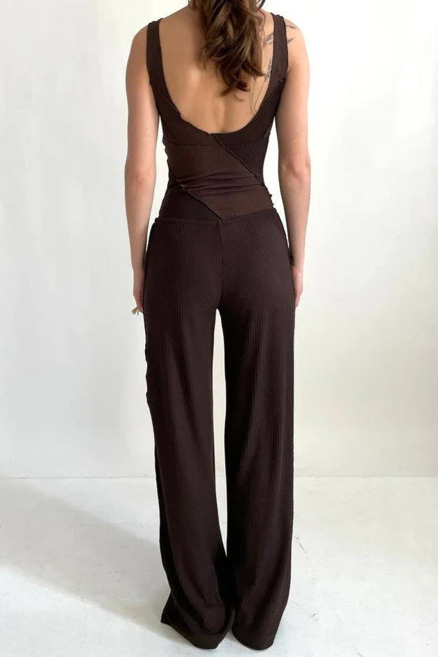 LONDI Pajama pants in brown – Available at PERSEI