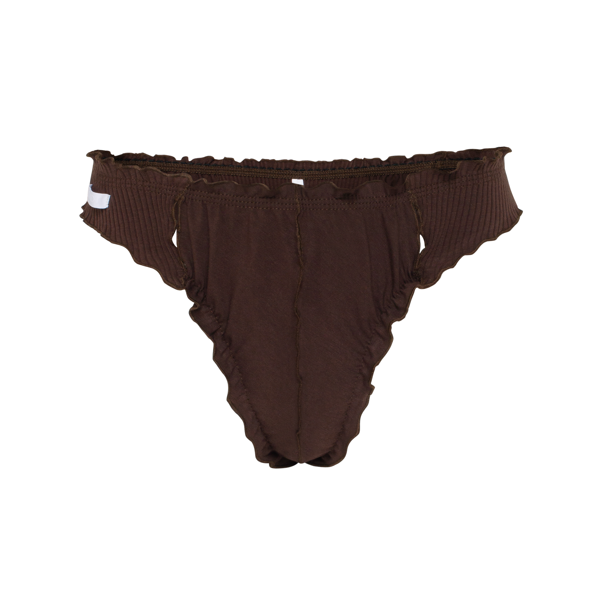LONDI Wavy thong in brown – Available at PERSEI