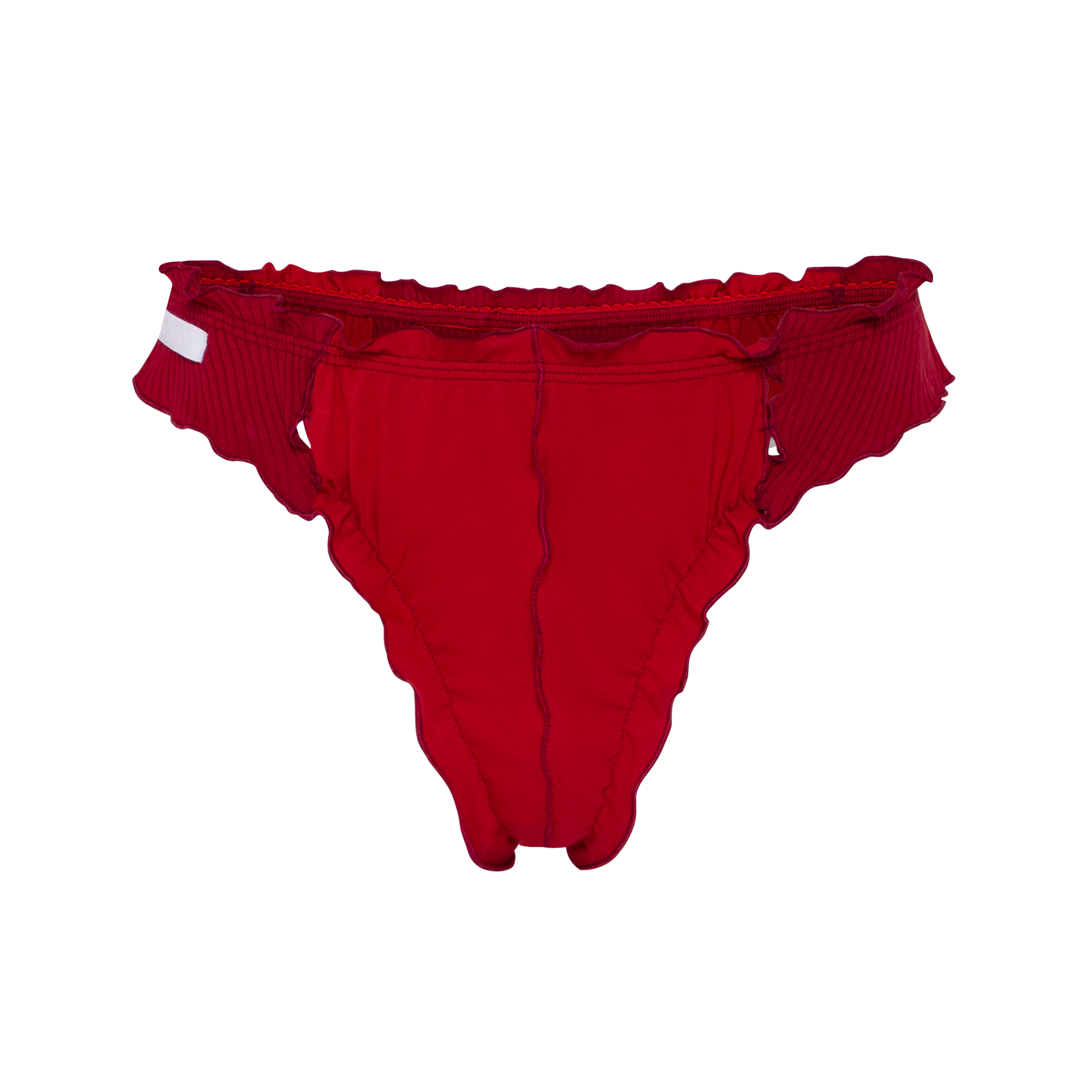 LONDI Wavy thong in burgundy – Available at PERSEI