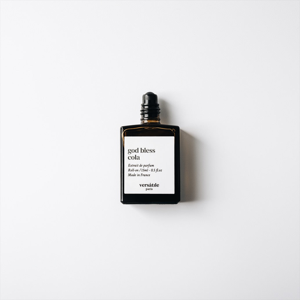 Versatile Paris perfume God Bless Cola available at PERSEI
